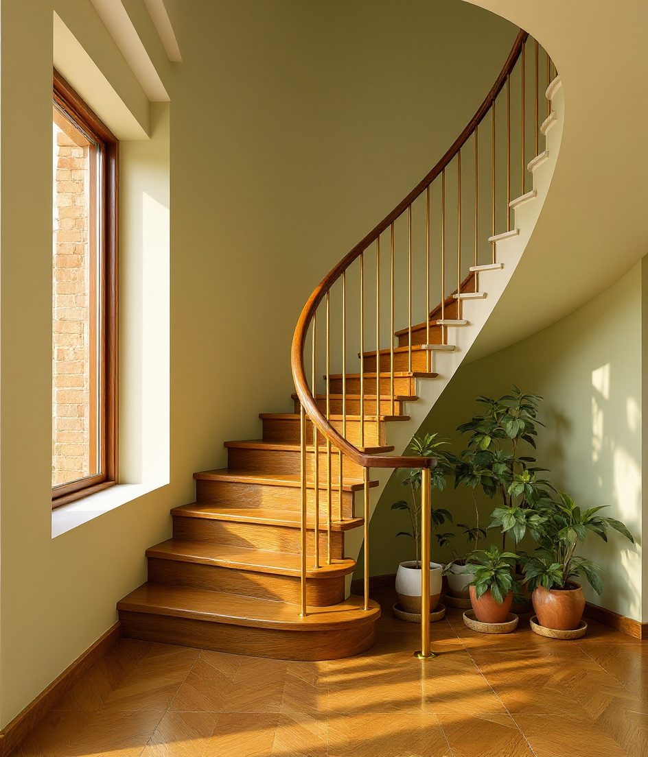 Stone L Villa Turn — Warm Oak