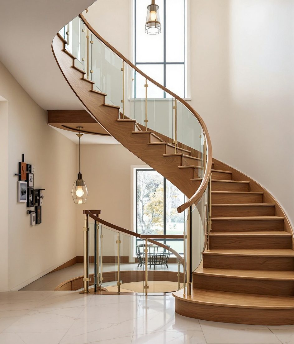 U Switchback Walnut — Warm Oak