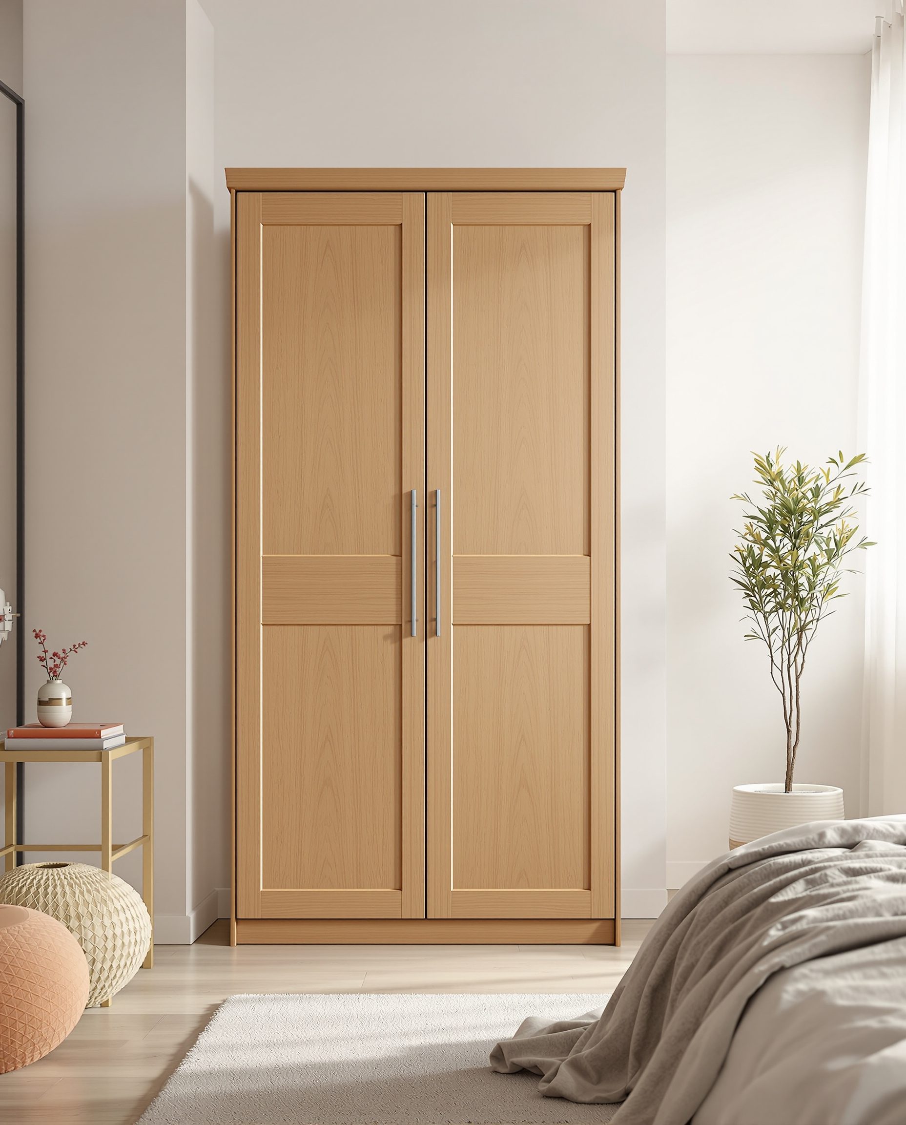 Compact Single-Door Wardrobe
