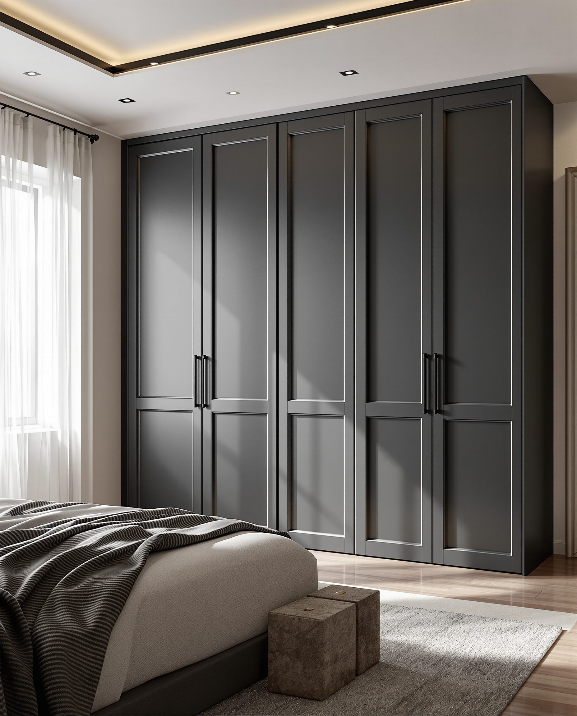 Pivot Door Designer Wardrobe