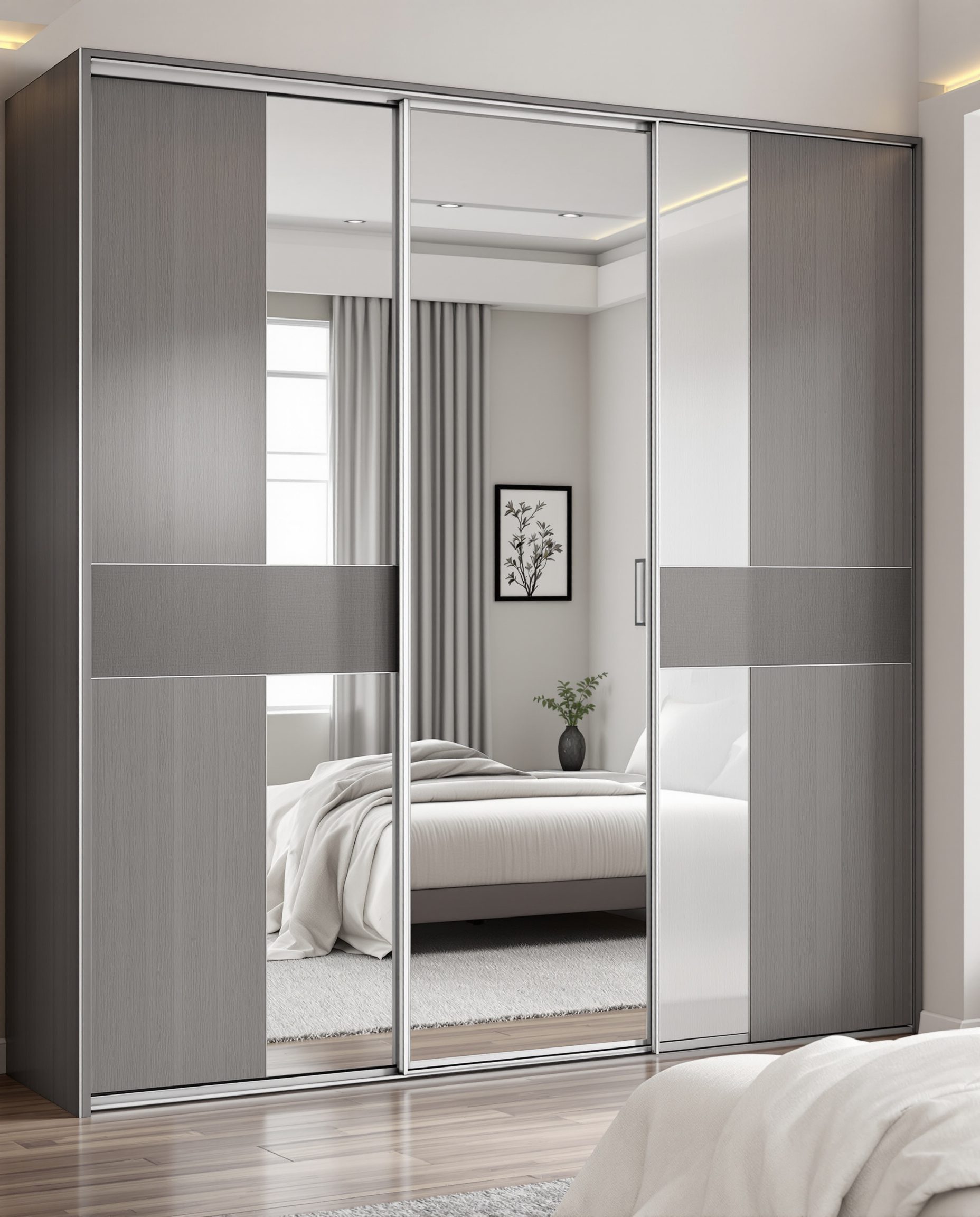 Sliding Wardrobe with Mirror