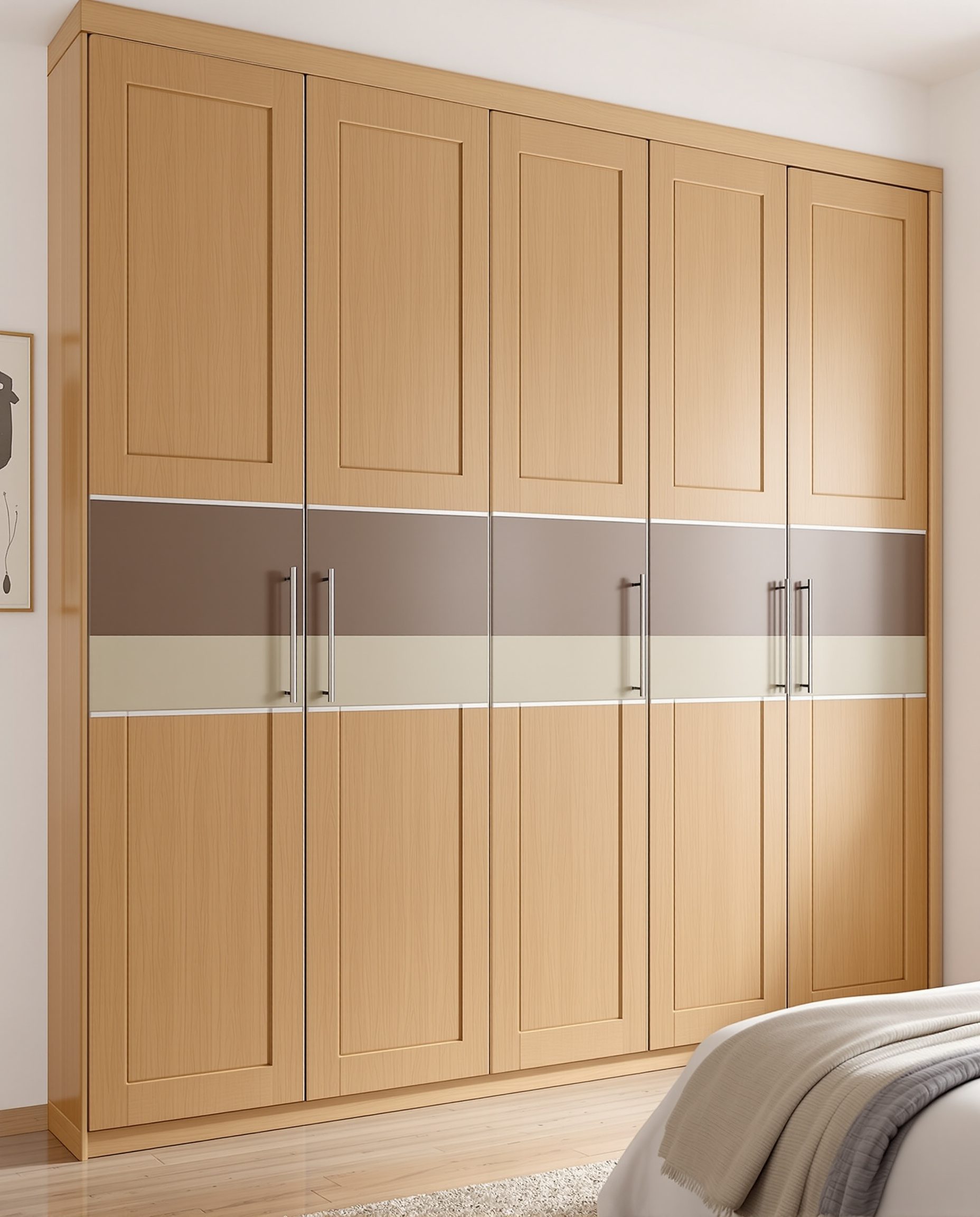 Two-Tone Shutter Wardrobe