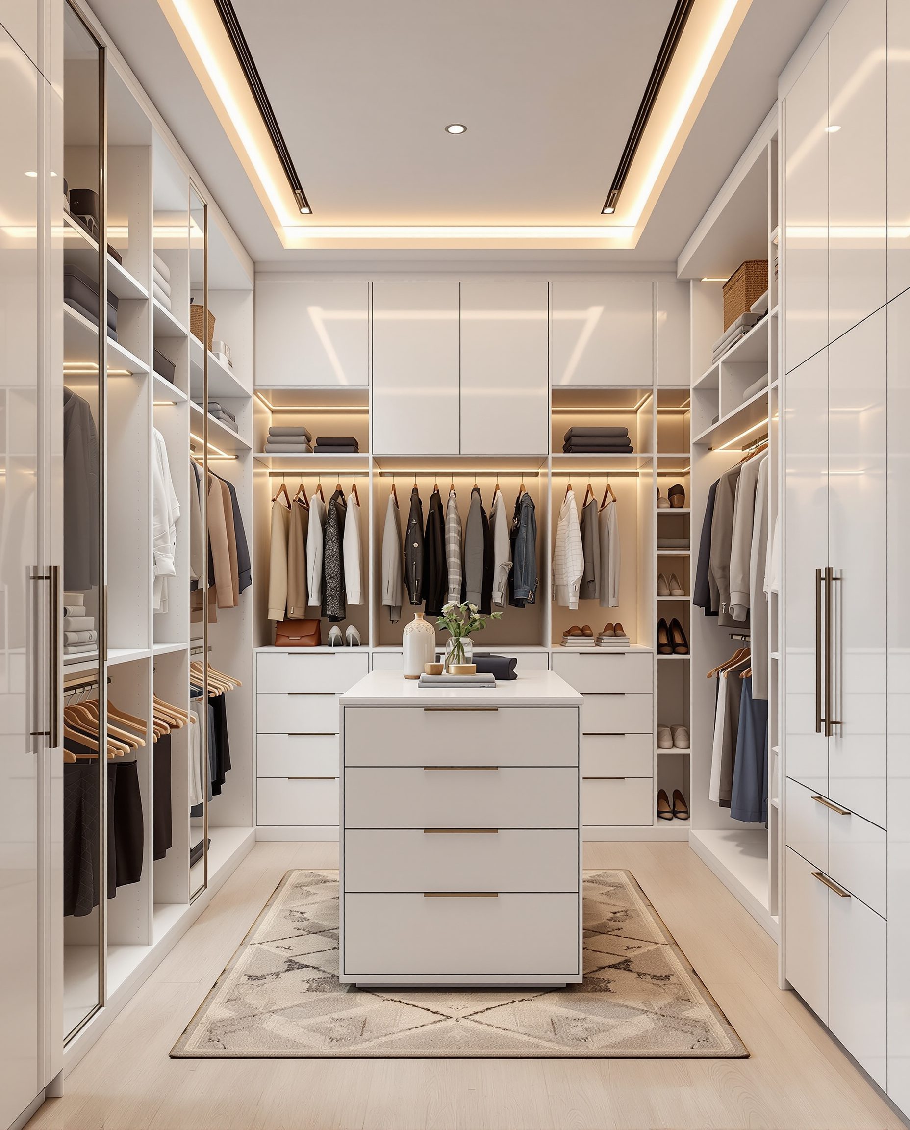 Walk-In Wardrobe & Dresser