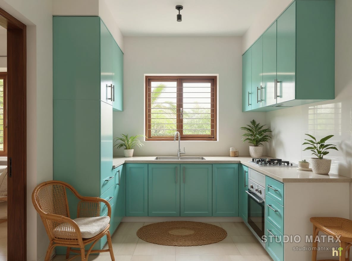 Coastal tropical kitchen